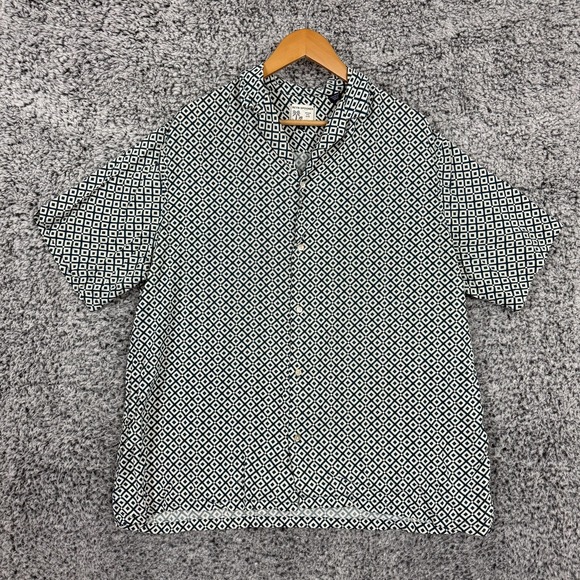 Reyn Spooner Shirt Mens XL Japanese Spun Rayon Loop Collar Hawaiian Camp Aloha - Picture 1 of 10